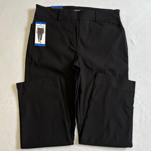 Hilary Radley Ladies' Pull-On Ankle Pants, Slim, Pockets, Black, Large, NWT - Picture 8 of 15